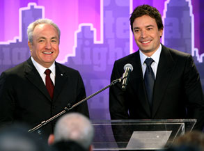 Jimmy Fallon, Lorne Michaels Jimmy Fallon, Lorne Michaels